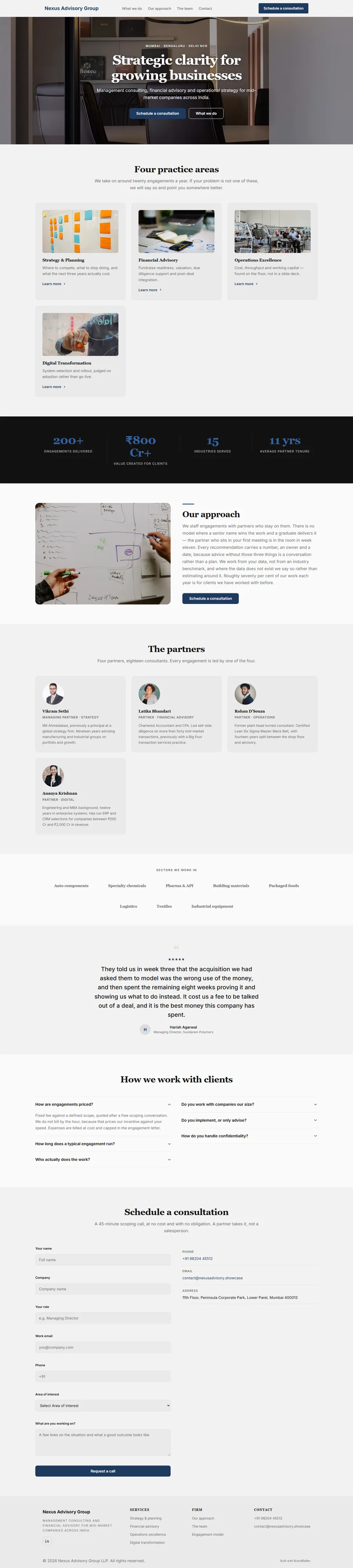 See it live: Nexus Advisory Group