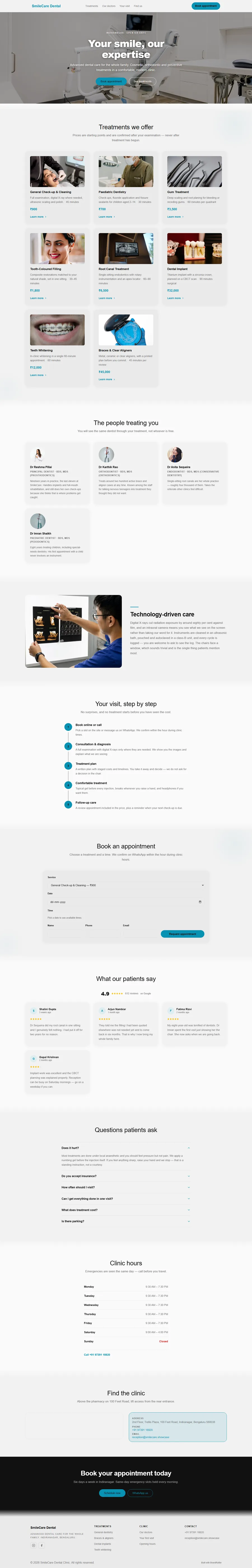 See it live: SmileCare Dental Clinic